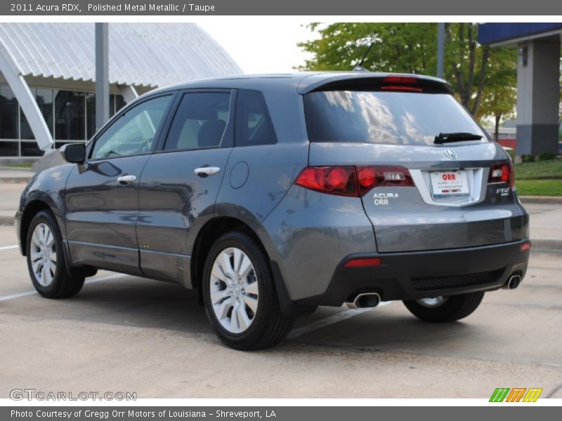 Polished Metal Metallic / Taupe 2011 Acura RDX