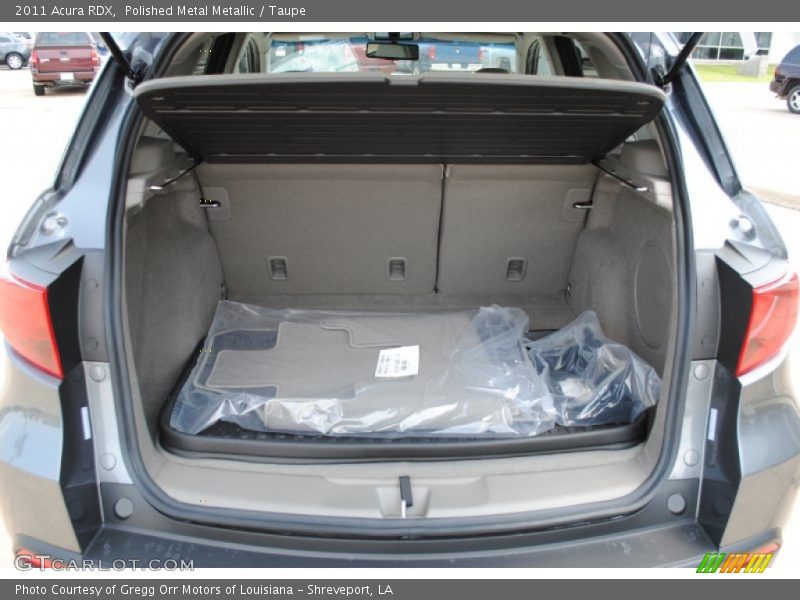  2011 RDX  Trunk