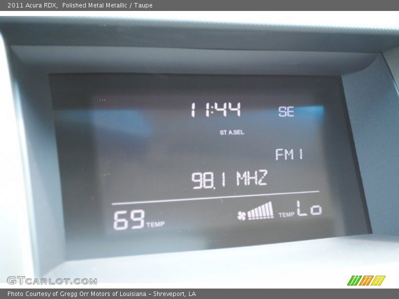 Polished Metal Metallic / Taupe 2011 Acura RDX