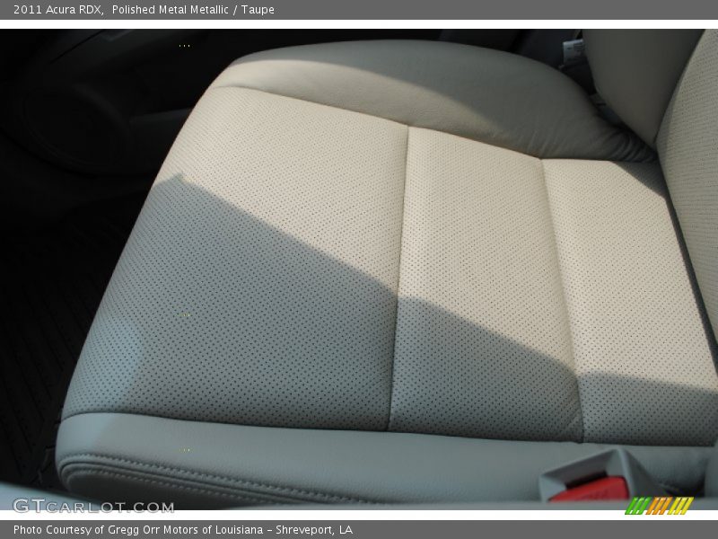 Polished Metal Metallic / Taupe 2011 Acura RDX