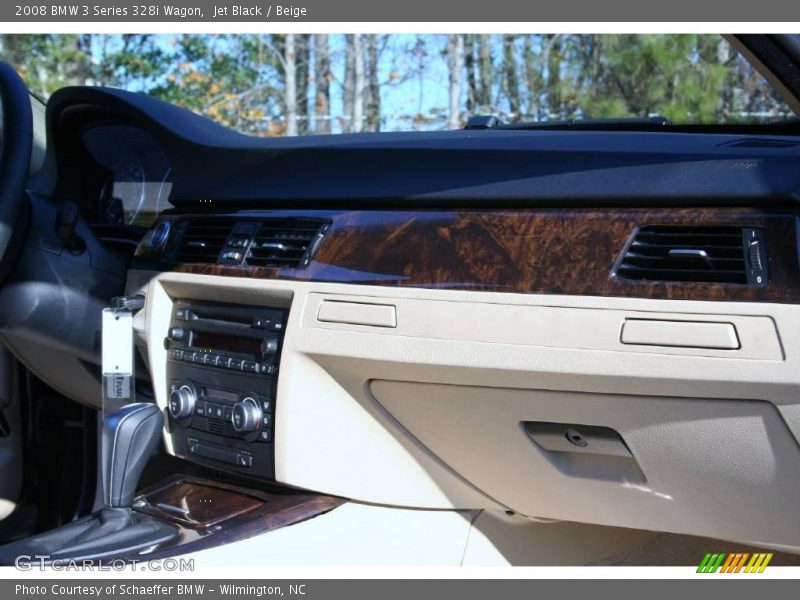 Jet Black / Beige 2008 BMW 3 Series 328i Wagon