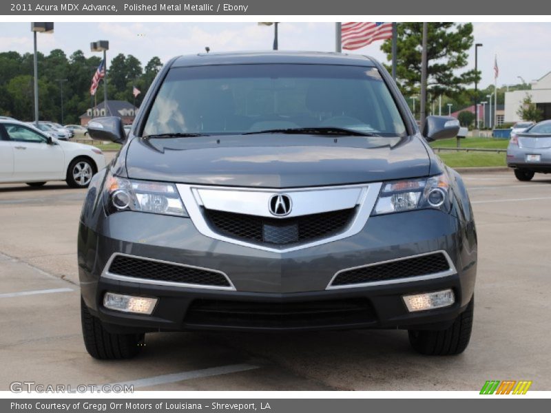 Polished Metal Metallic / Ebony 2011 Acura MDX Advance