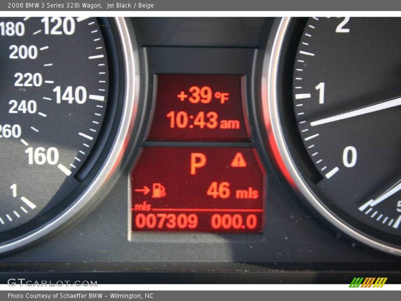 Jet Black / Beige 2008 BMW 3 Series 328i Wagon