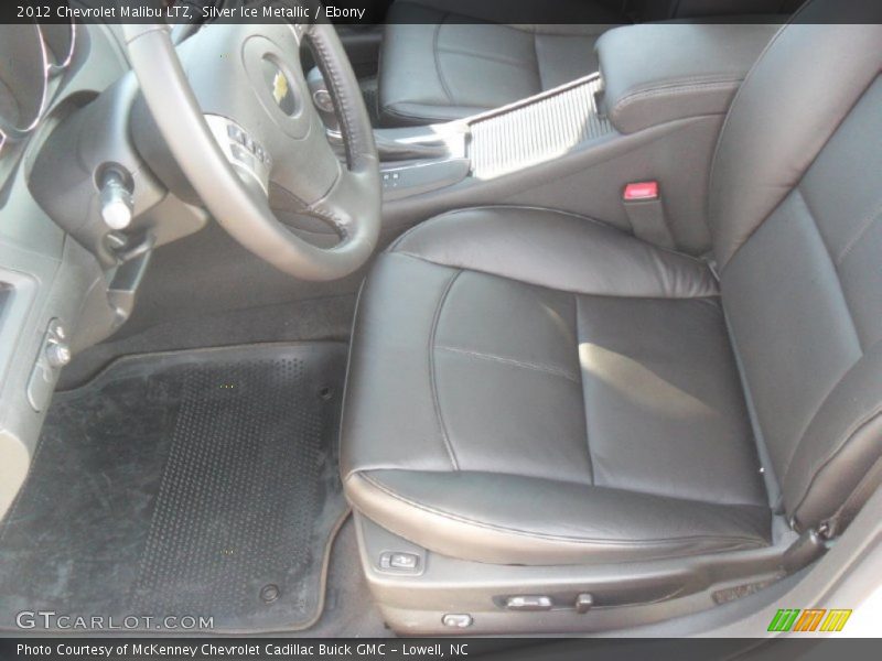  2012 Malibu LTZ Ebony Interior