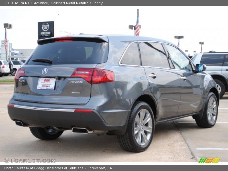 Polished Metal Metallic / Ebony 2011 Acura MDX Advance