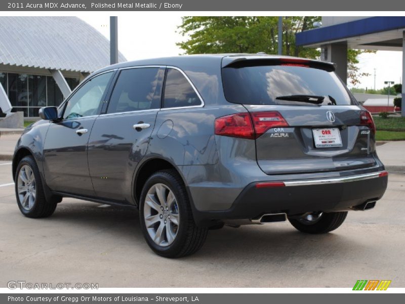 Polished Metal Metallic / Ebony 2011 Acura MDX Advance