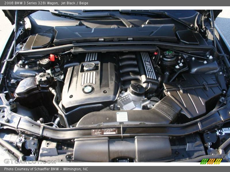 Jet Black / Beige 2008 BMW 3 Series 328i Wagon