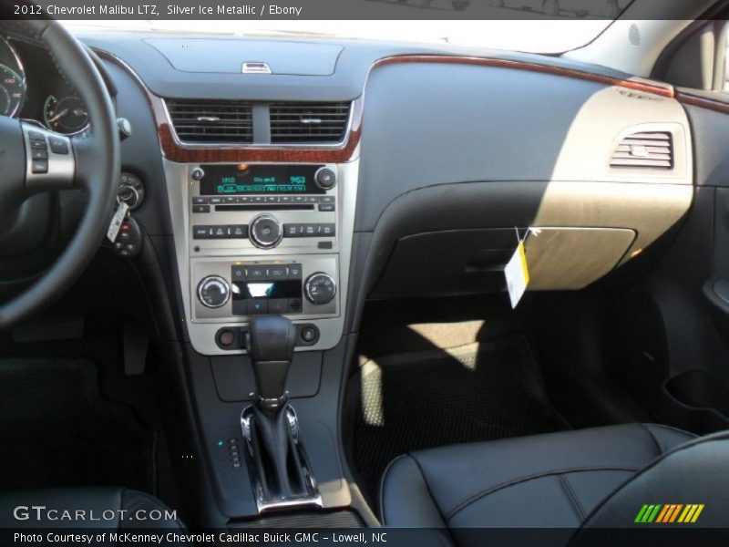 Silver Ice Metallic / Ebony 2012 Chevrolet Malibu LTZ