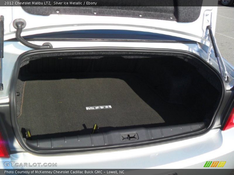 Silver Ice Metallic / Ebony 2012 Chevrolet Malibu LTZ