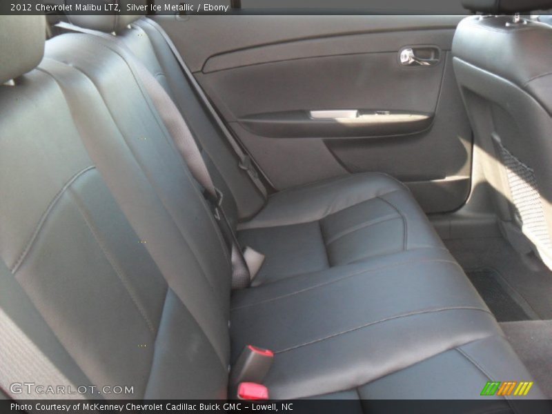 Silver Ice Metallic / Ebony 2012 Chevrolet Malibu LTZ