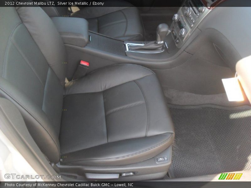 Silver Ice Metallic / Ebony 2012 Chevrolet Malibu LTZ