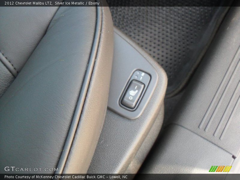 Silver Ice Metallic / Ebony 2012 Chevrolet Malibu LTZ