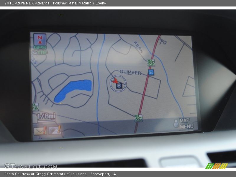 Navigation of 2011 MDX Advance