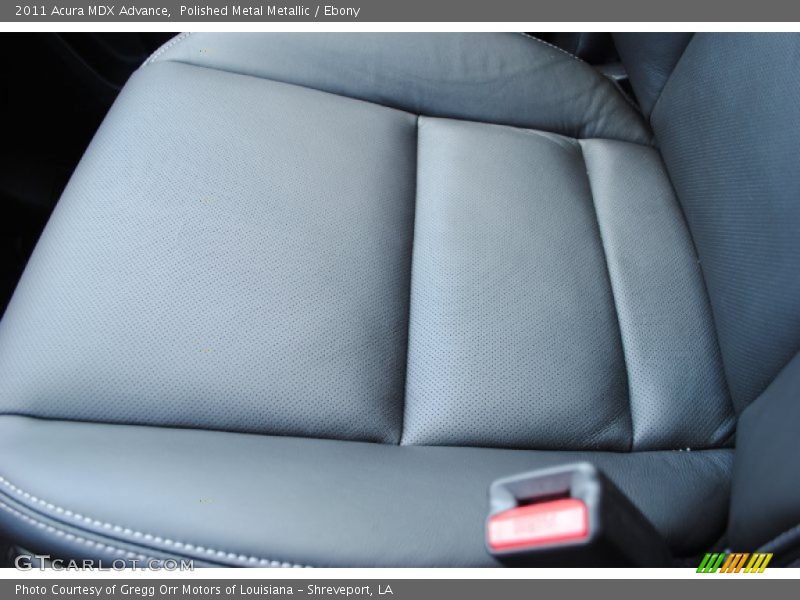 Polished Metal Metallic / Ebony 2011 Acura MDX Advance