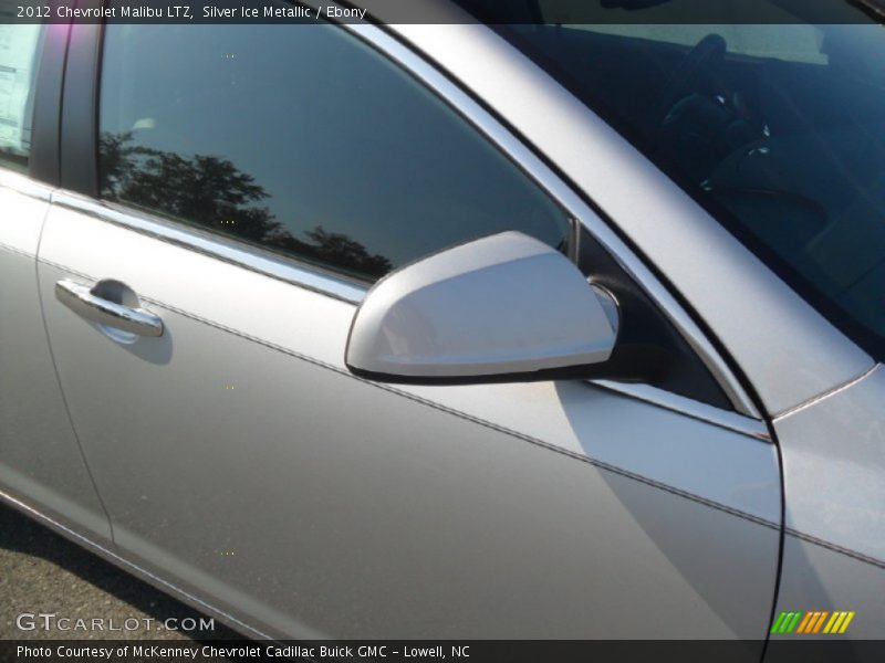 Silver Ice Metallic / Ebony 2012 Chevrolet Malibu LTZ