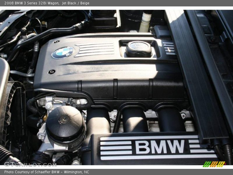 Jet Black / Beige 2008 BMW 3 Series 328i Wagon