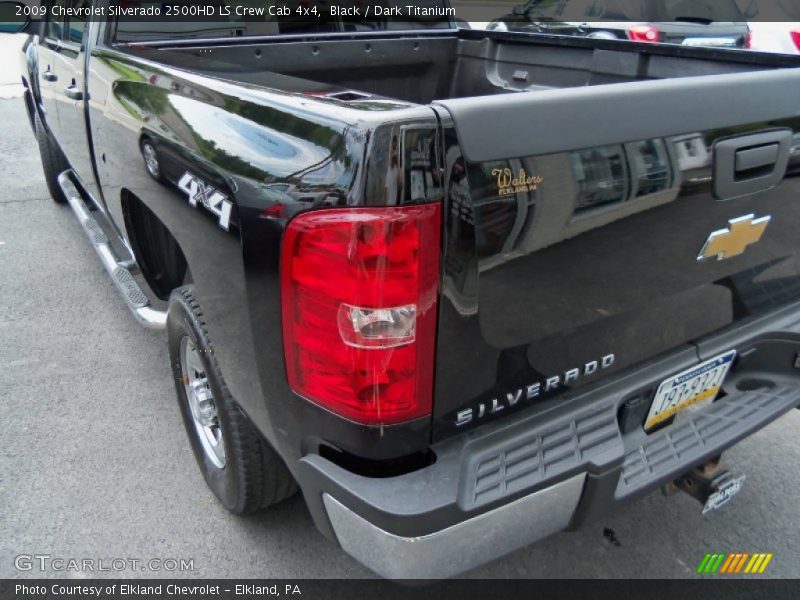 Black / Dark Titanium 2009 Chevrolet Silverado 2500HD LS Crew Cab 4x4