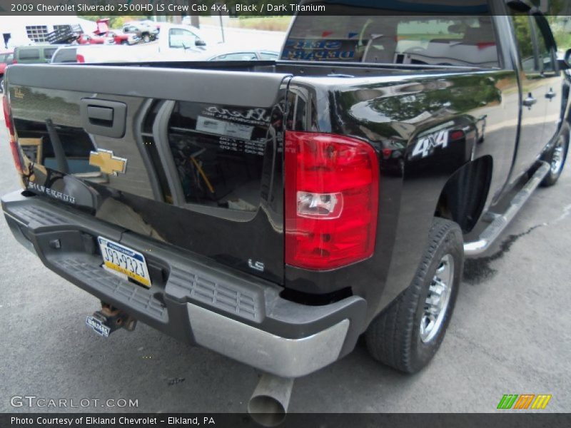 Black / Dark Titanium 2009 Chevrolet Silverado 2500HD LS Crew Cab 4x4