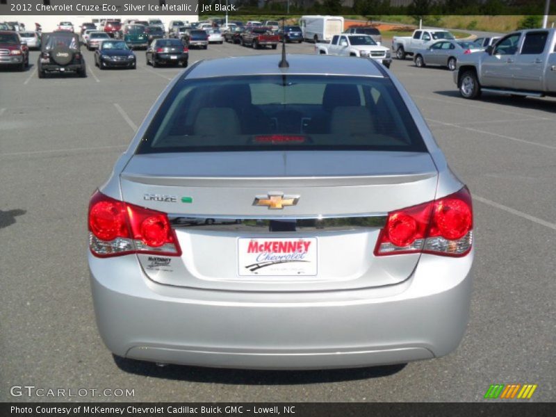 Silver Ice Metallic / Jet Black 2012 Chevrolet Cruze Eco