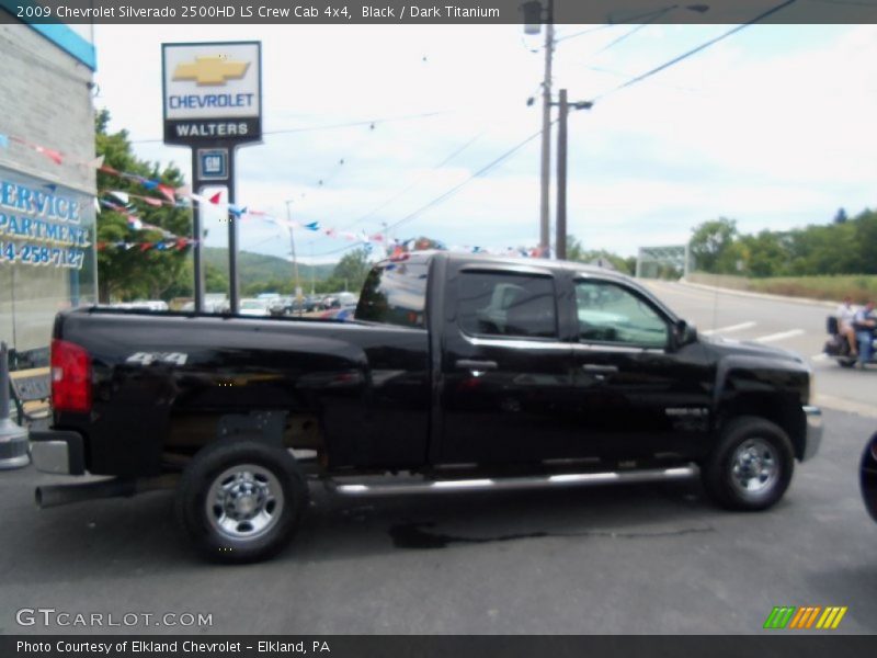 Black / Dark Titanium 2009 Chevrolet Silverado 2500HD LS Crew Cab 4x4