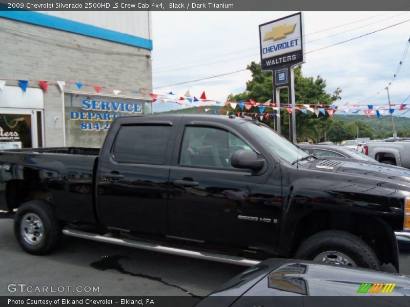 Black / Dark Titanium 2009 Chevrolet Silverado 2500HD LS Crew Cab 4x4