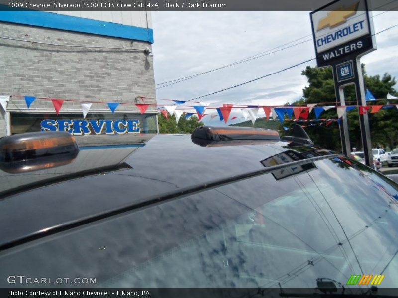 Black / Dark Titanium 2009 Chevrolet Silverado 2500HD LS Crew Cab 4x4