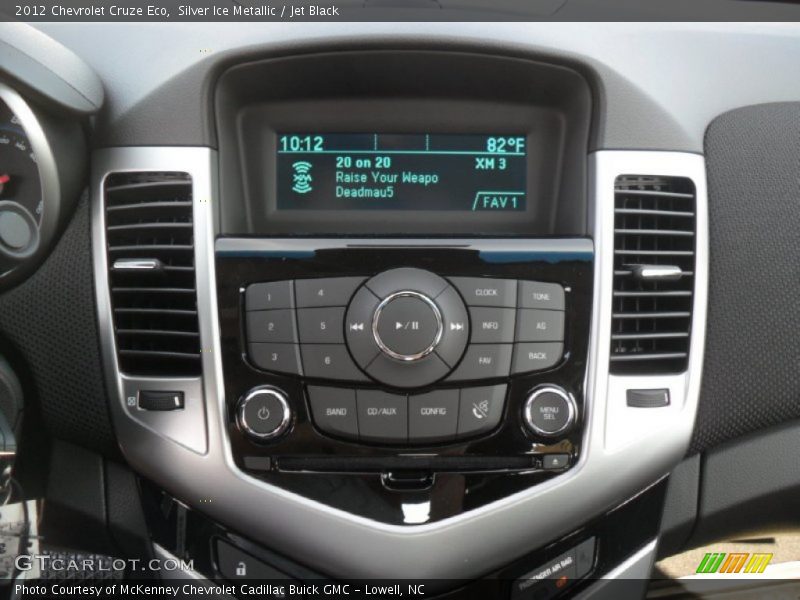 Controls of 2012 Cruze Eco
