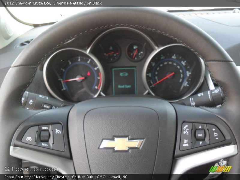 Silver Ice Metallic / Jet Black 2012 Chevrolet Cruze Eco