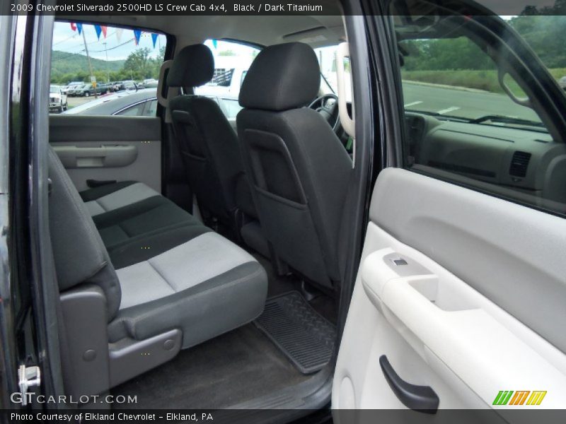  2009 Silverado 2500HD LS Crew Cab 4x4 Dark Titanium Interior