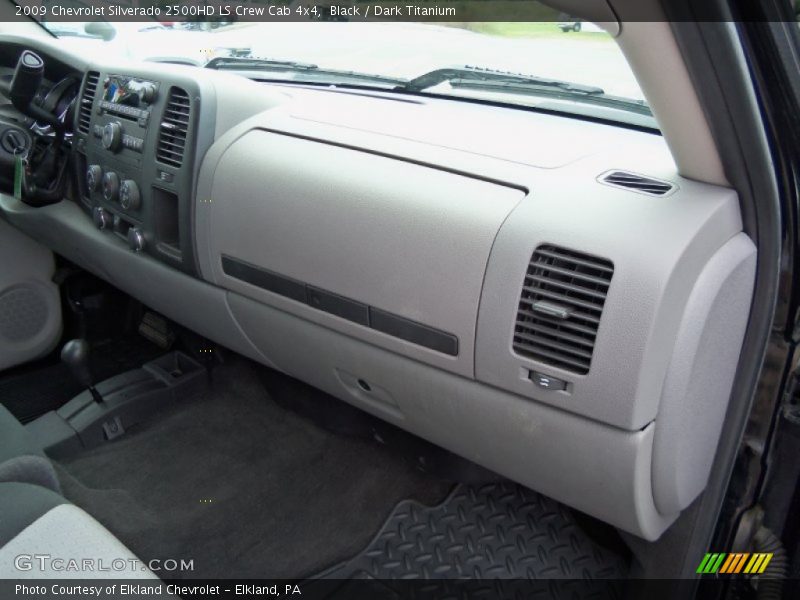 Black / Dark Titanium 2009 Chevrolet Silverado 2500HD LS Crew Cab 4x4