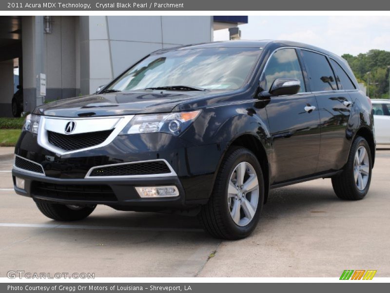 Front 3/4 View of 2011 MDX Technology