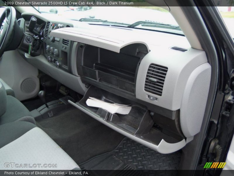 Black / Dark Titanium 2009 Chevrolet Silverado 2500HD LS Crew Cab 4x4