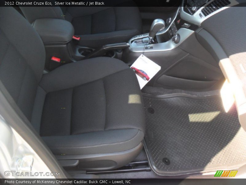 Silver Ice Metallic / Jet Black 2012 Chevrolet Cruze Eco