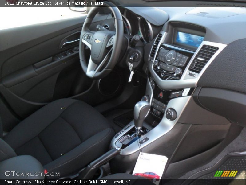 Silver Ice Metallic / Jet Black 2012 Chevrolet Cruze Eco