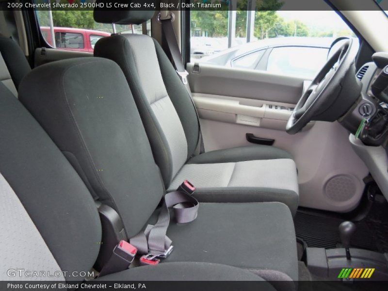  2009 Silverado 2500HD LS Crew Cab 4x4 Dark Titanium Interior