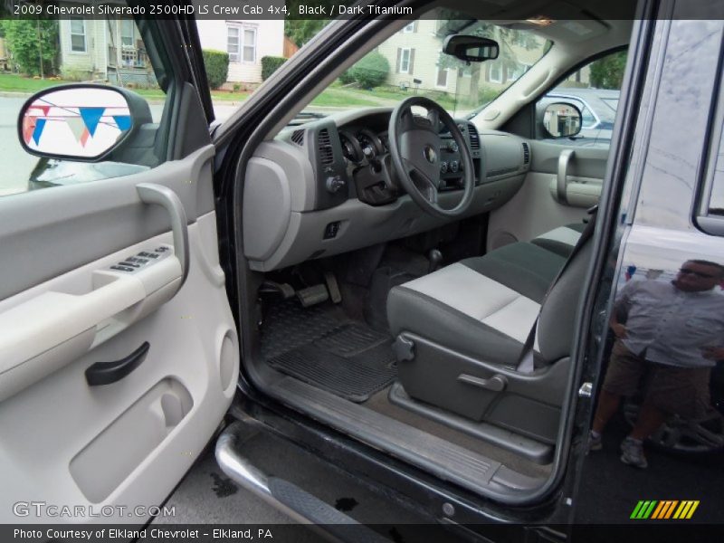 Black / Dark Titanium 2009 Chevrolet Silverado 2500HD LS Crew Cab 4x4