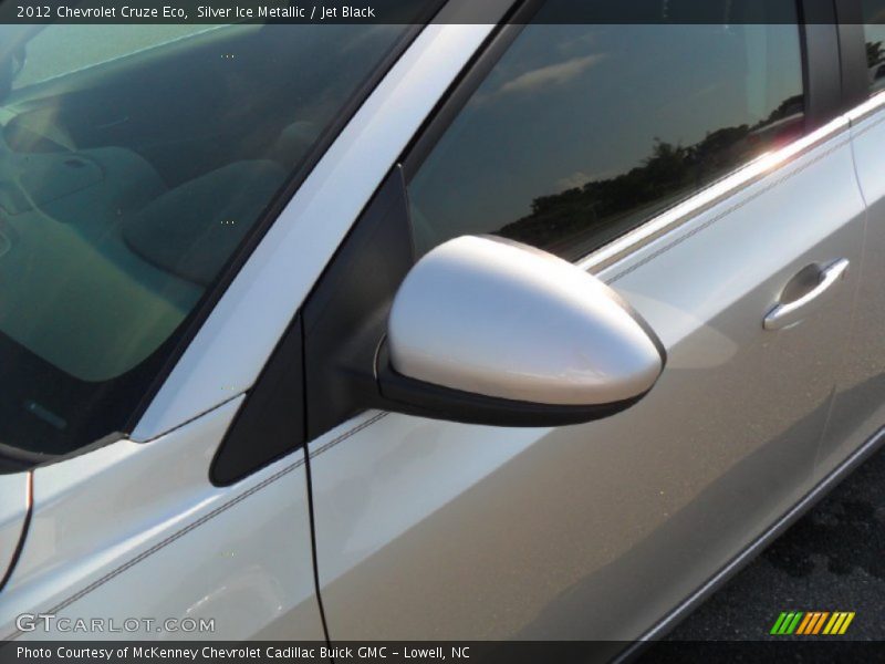 Silver Ice Metallic / Jet Black 2012 Chevrolet Cruze Eco