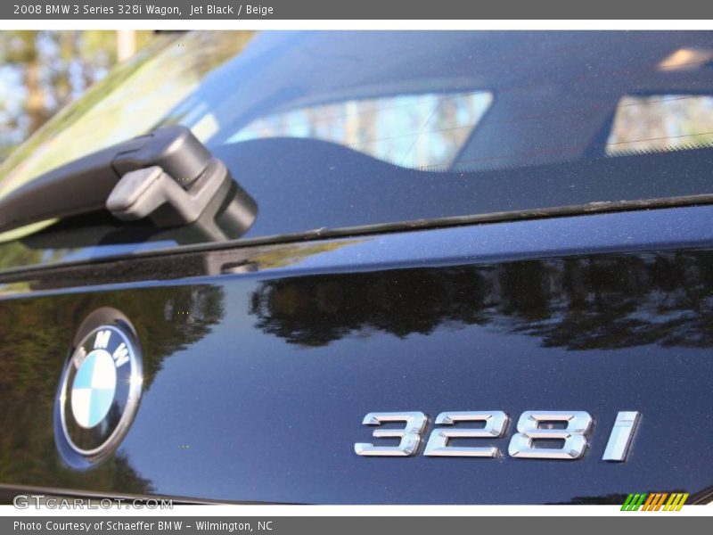 Jet Black / Beige 2008 BMW 3 Series 328i Wagon