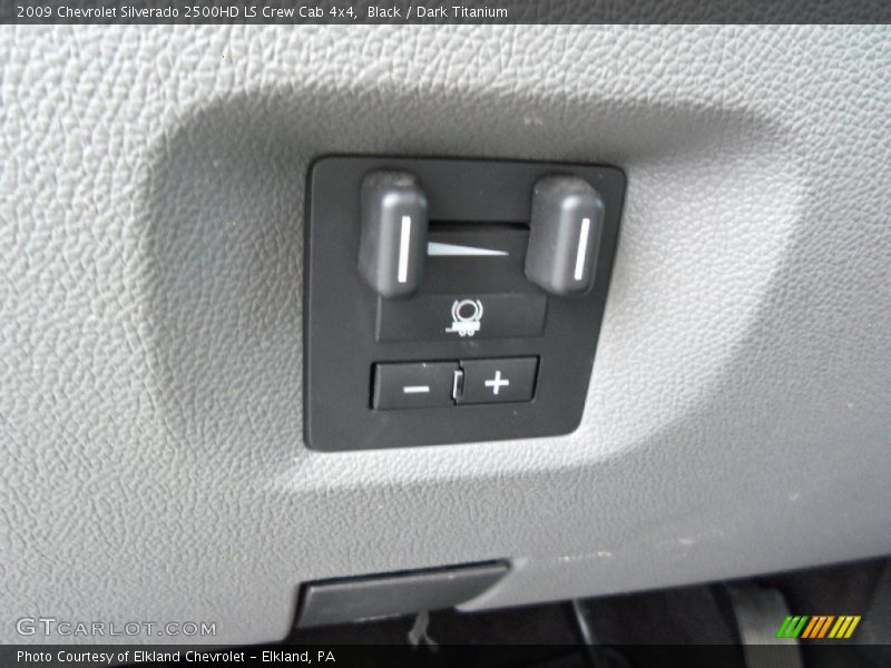 Black / Dark Titanium 2009 Chevrolet Silverado 2500HD LS Crew Cab 4x4