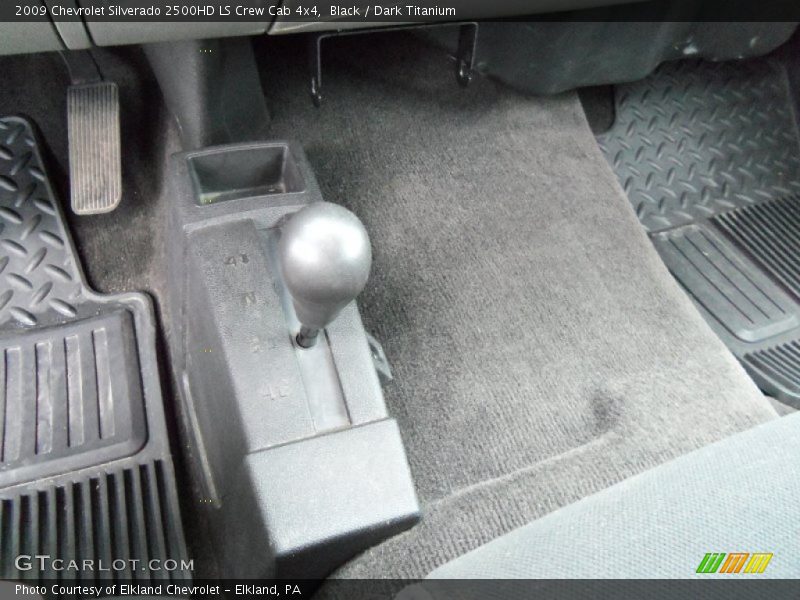 Black / Dark Titanium 2009 Chevrolet Silverado 2500HD LS Crew Cab 4x4
