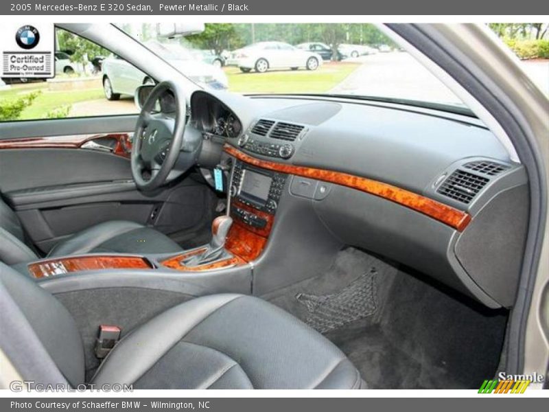 Pewter Metallic / Black 2005 Mercedes-Benz E 320 Sedan