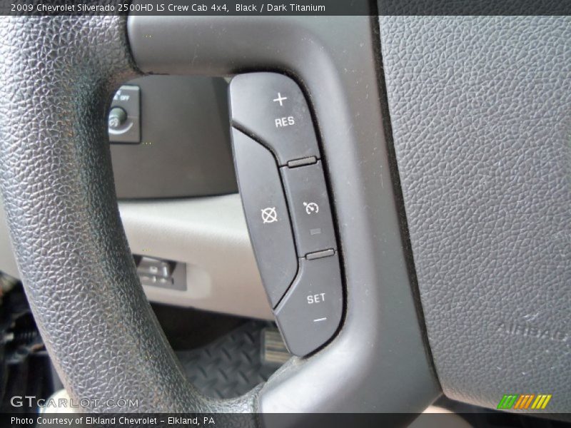 Black / Dark Titanium 2009 Chevrolet Silverado 2500HD LS Crew Cab 4x4