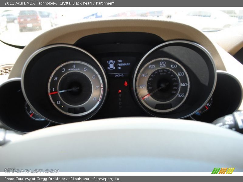  2011 MDX Technology Technology Gauges