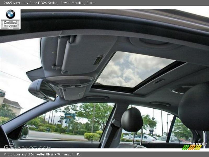 Pewter Metallic / Black 2005 Mercedes-Benz E 320 Sedan
