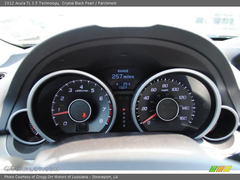  2012 TL 3.5 Technology 3.5 Technology Gauges