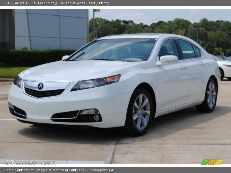 Front 3/4 View of 2012 TL 3.5 Technology