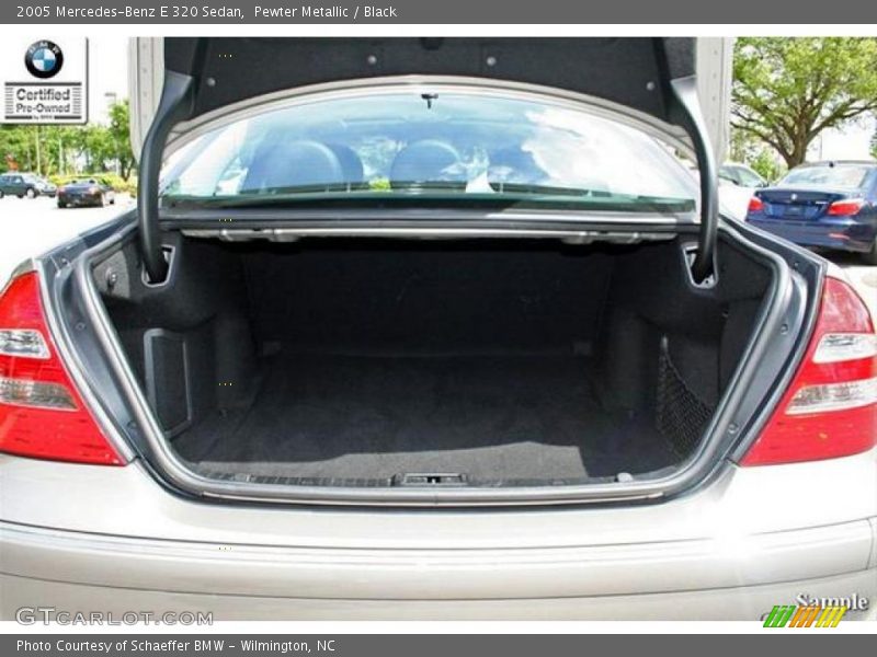 Pewter Metallic / Black 2005 Mercedes-Benz E 320 Sedan