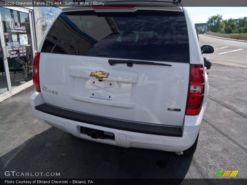 Summit White / Ebony 2010 Chevrolet Tahoe Z71 4x4