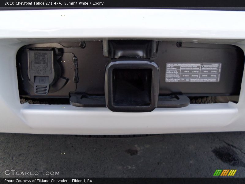 Summit White / Ebony 2010 Chevrolet Tahoe Z71 4x4