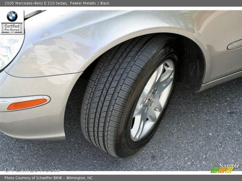 Pewter Metallic / Black 2005 Mercedes-Benz E 320 Sedan